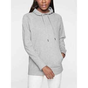 Athleta Incline Gray Pullover Hoodie Size Medium